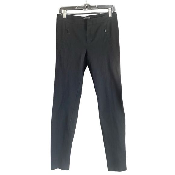 Vince Pants - VINCE Black Stretch Casual Pants with Skinny Leg and Zip Pockets. Size 8.